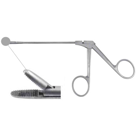 Nasal foreign body forceps without hook